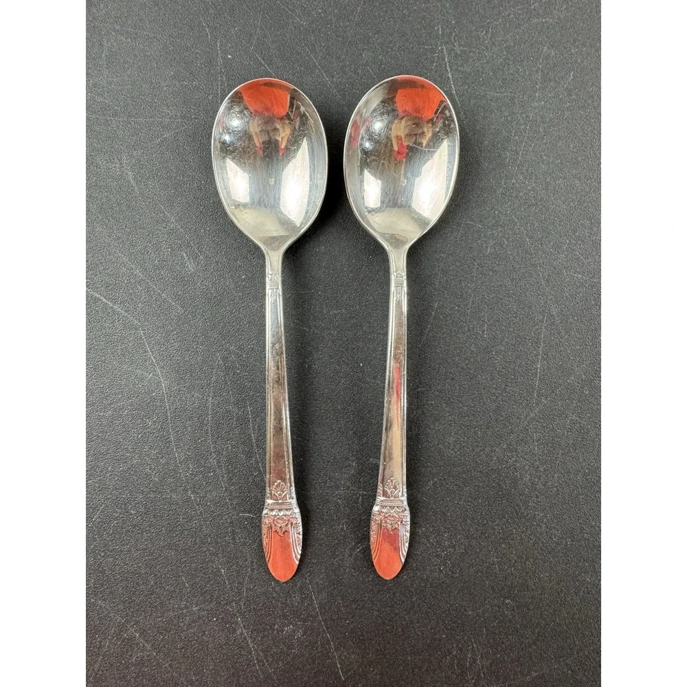 Rogers Bros. Silverplate 1847 tea‎ spoons set of 2